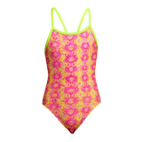 Funkita - Poison Pink - Girls Eco Single Strap One Piece
