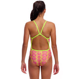 Funkita - Poison Pink - Girls Eco Single Strap One Piece
