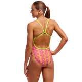 Funkita - Poison Pink - Ladies Eco Single Strap One Piece