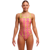 Funkita - Poison Pink - Ladies Eco Single Strap One Piece