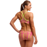 Funkita - Poison Pink - Ladies Eco Swim Crop Top
