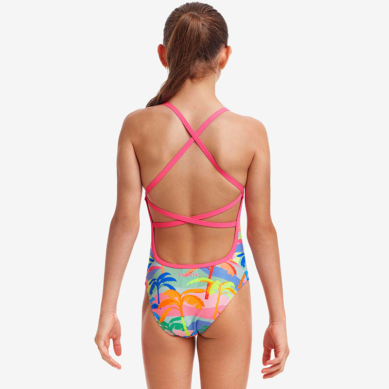 Funkita - Poka Palm - Girls Eco Strapped In One Piece