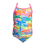 Funkita - Poka Palm - Toddler Girls Swim Steady Tankini & Brief
