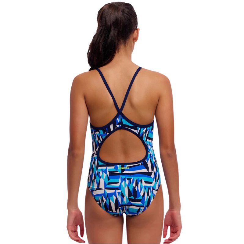 Funkita - Polar Caps - Girls Eco Diamond Back One Piece