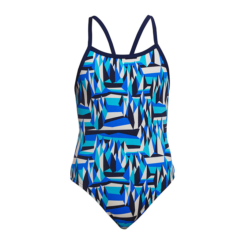 Funkita - Polar Caps - Girls Eco Single Strap One Piece