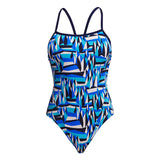 Funkita - Polar Caps - Ladies Eco Single Strap One Piece