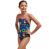 Funkita - Poppy Long - Girls Eco Strapped In One Piece