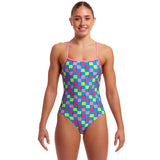 Funkita - Post It - Ladies Eco Tie Me Tight One Piece