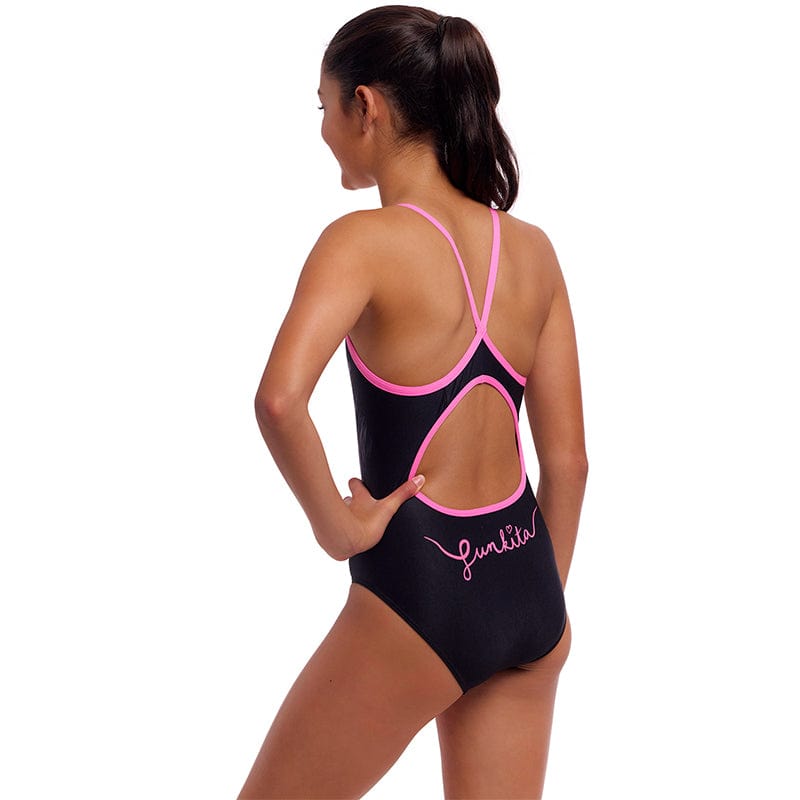 Funkita - Power Shift - Girls Eco Diamond Back One Piece