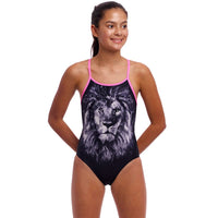 Funkita - Power Shift - Girls Eco Diamond Back One Piece