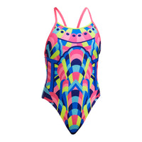 Funkita - Princess Pageant - Girls Eco Diamond Back One Piece