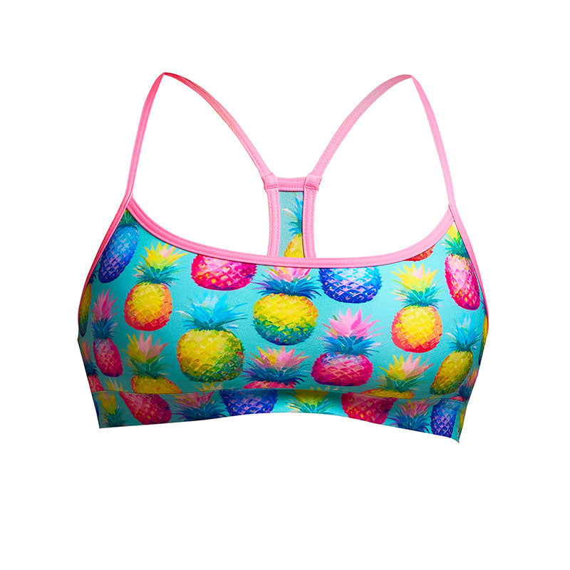 Funkita - Punchy Bunch - Ladies Eco Swim Crop Top