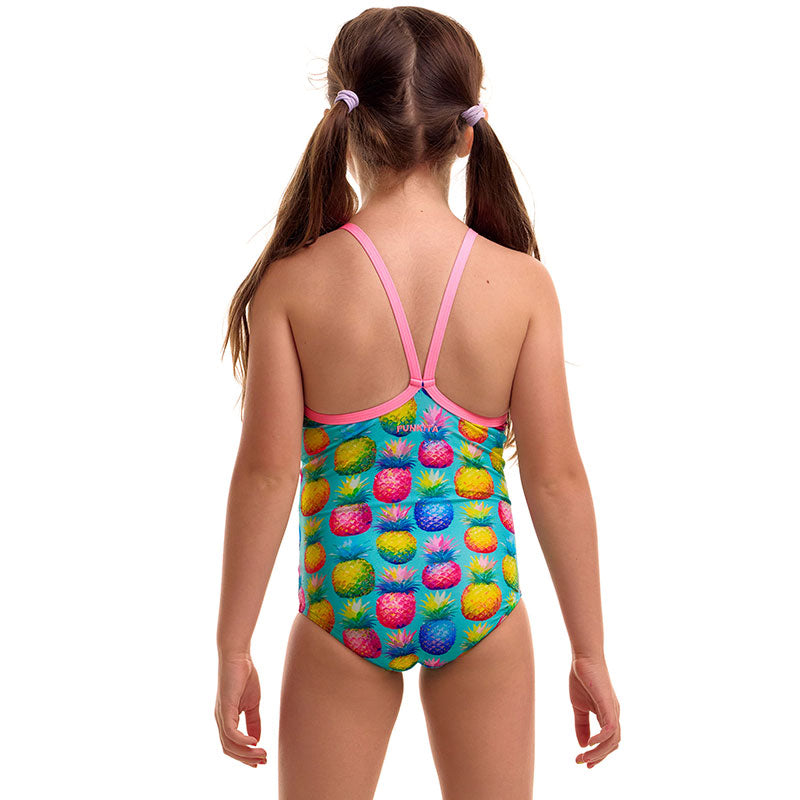 Funkita - Punchy Bunch - Toddler Girls Eco Printed One Piece