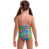 Funkita - Punchy Bunch - Toddler Girls Eco Printed One Piece