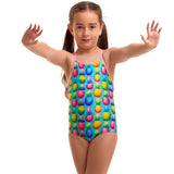 Funkita - Punchy Bunch - Toddler Girls Eco Printed One Piece