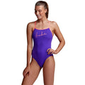 Funkita - Purple Punch - Ladies Eco Single Strap One Piece