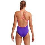 Funkita - Purple Punch - Ladies Eco Single Strap One Piece