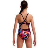 Funkita - Putty Rules - Girls Eco Diamond Back One Piece