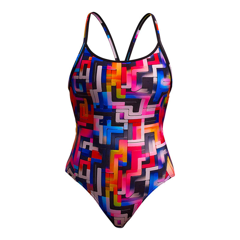 Funkita - Putty Rules - Ladies Eco Diamond Back One Piece