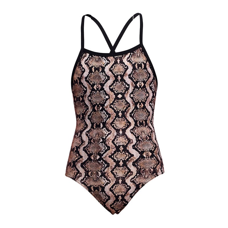 Funkita - Rattle Racer - Girls Eco Tie Me Tight One Piece
