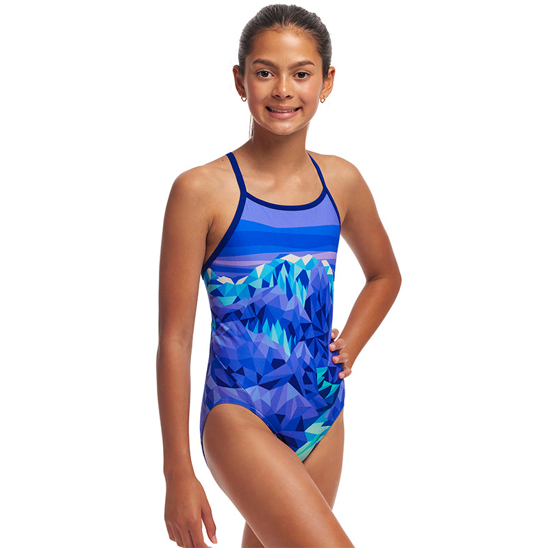 Funkita - Remarkables - Girls Eco Diamond Back One Piece