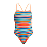 Funkita - Ripe Stripe - Ladies Eco Single Strength One Piece