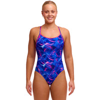 Funkita - Rising Tide - Ladies Eco Diamond Back One Piece