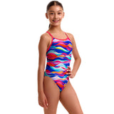 Funkita - Royal Wave - Girls Eco Single Strap One Piece