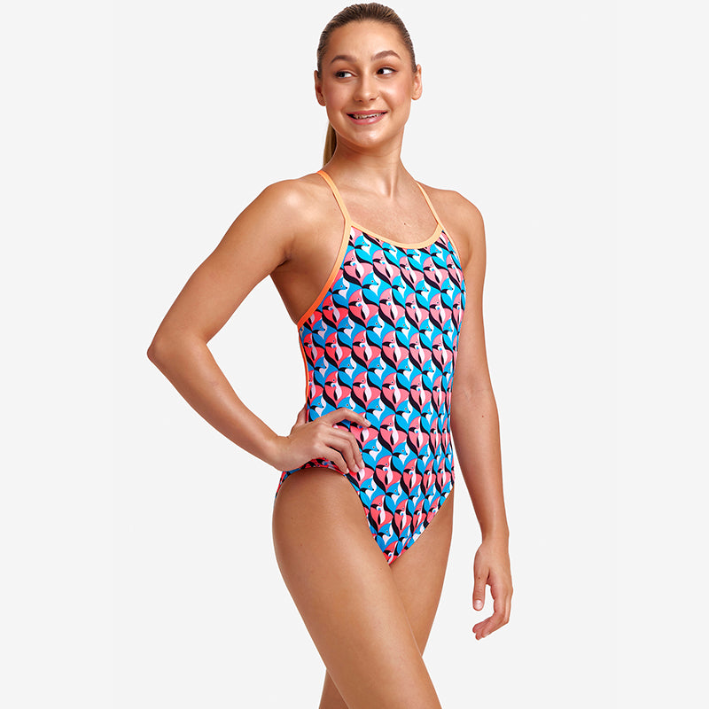 Funkita - Run Fox Run - Girls Eco Single Strap One Piece
