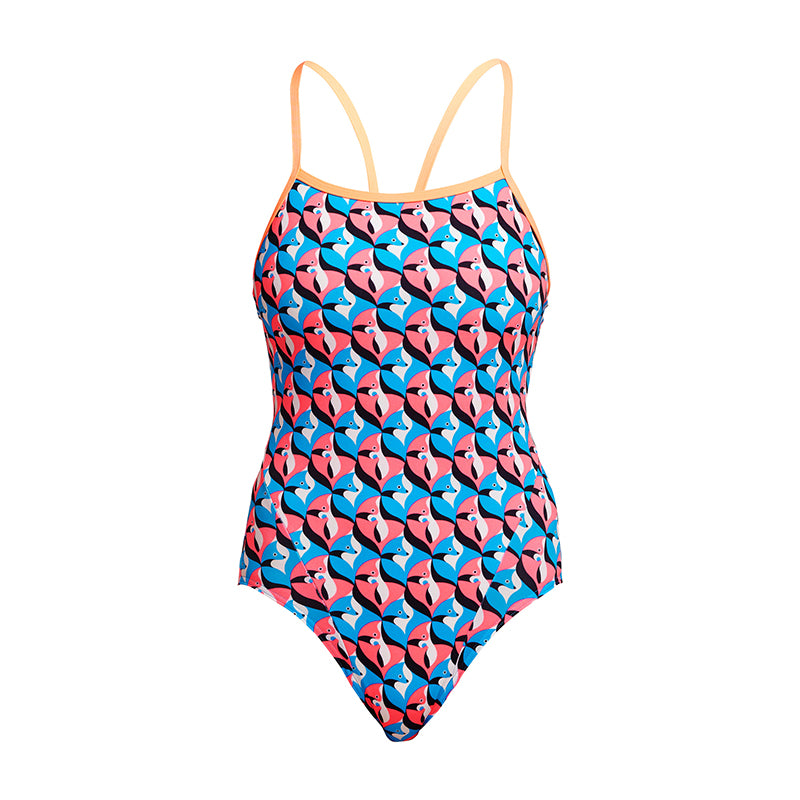 Funkita - Run Fox Run - Ladies Eco Single Strap One Piece