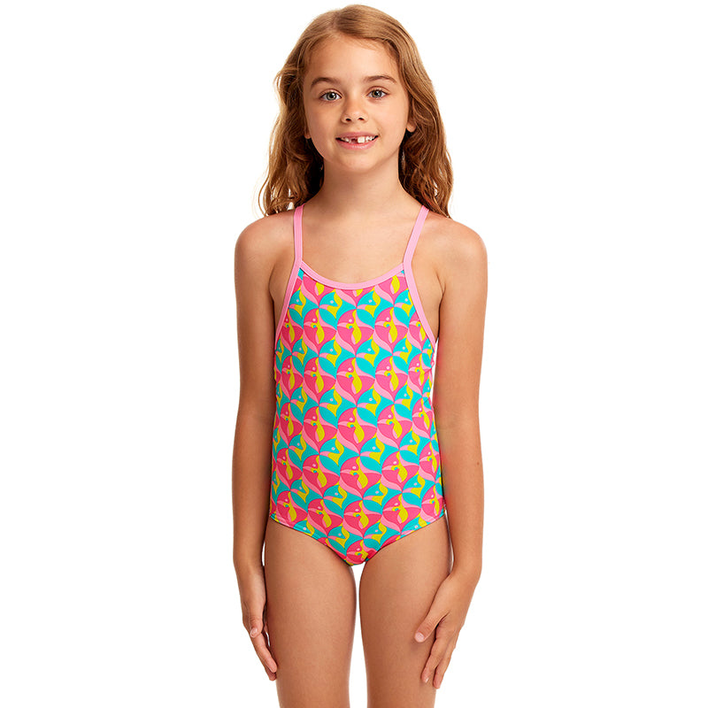 Funkita - Run Fox Run - Toddler Girls Eco Printed One Piece