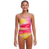 Funkita - Sailor Delight - Girls Eco Tie Me Tight One Piece