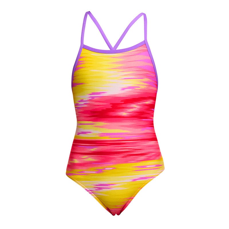 Funkita - Sailor Delight - Girls Eco Tie Me Tight One Piece