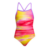 Funkita - Sailor Delight - Girls Eco Tie Me Tight One Piece