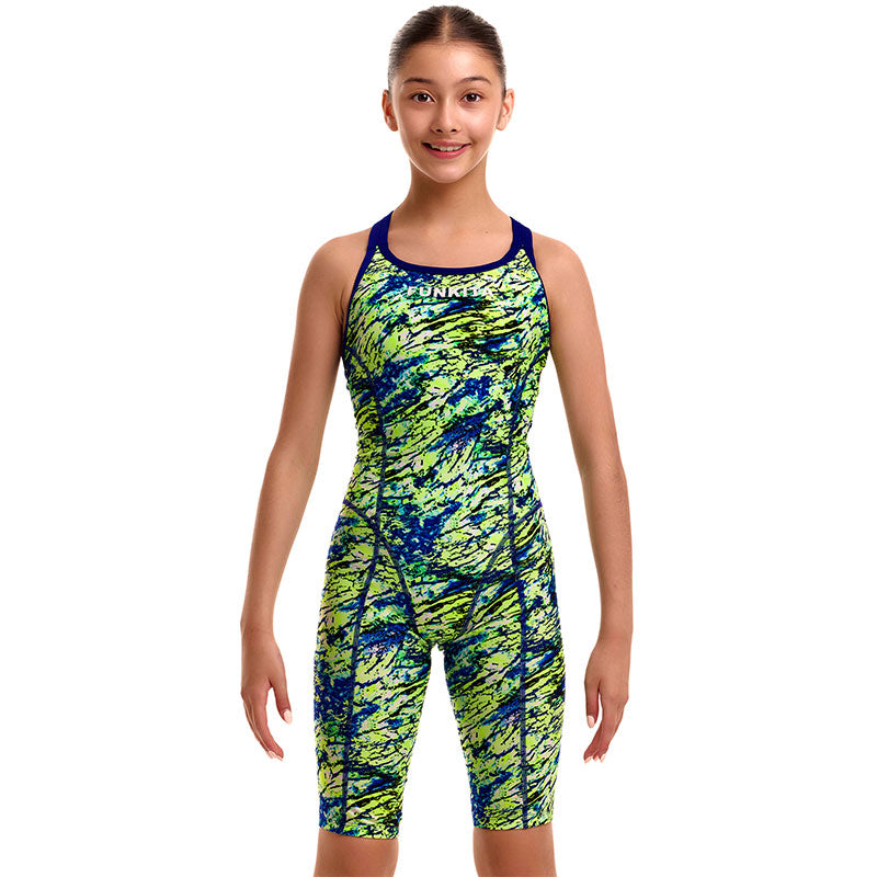 Funkita - Scaled Back - Girls Eco Fast Training One Piece