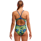 Funkita - Scaled Back - Ladies Eco Diamond Back One Piece