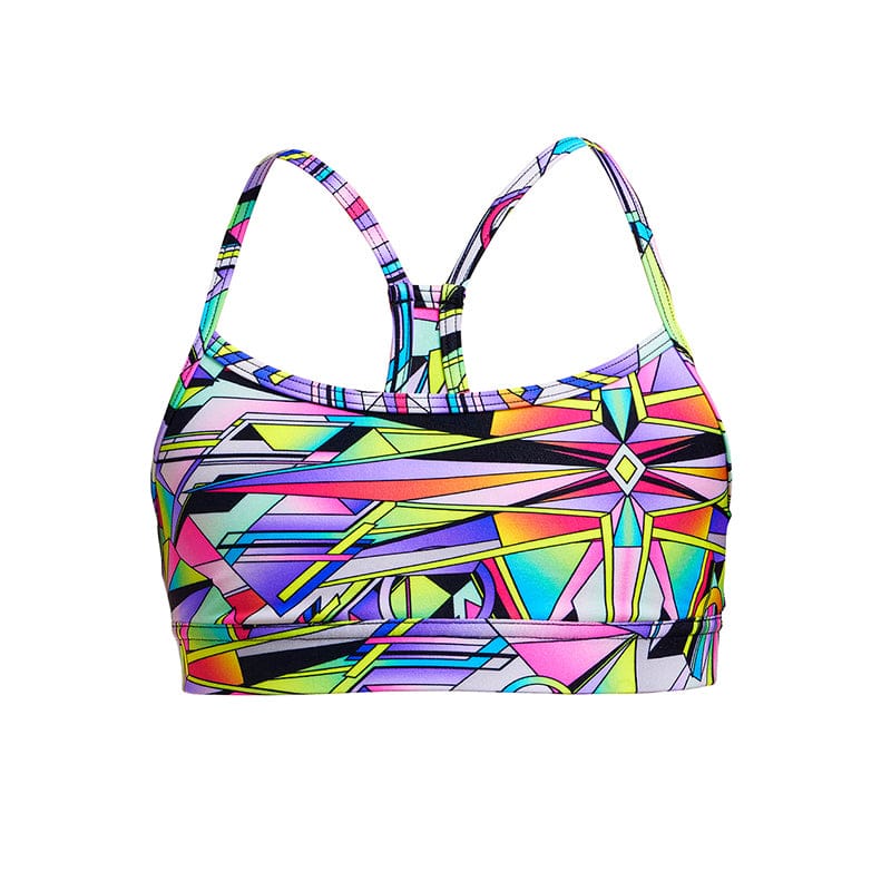 Funkita - Scissor Kick - Girls Eco Swim Crop Top