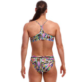 Funkita - Scissor Kick - Ladies Eco Swim Crop Top