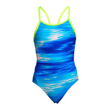 Funkita - Sea Breeze - Girls Eco Diamond Back One Piece