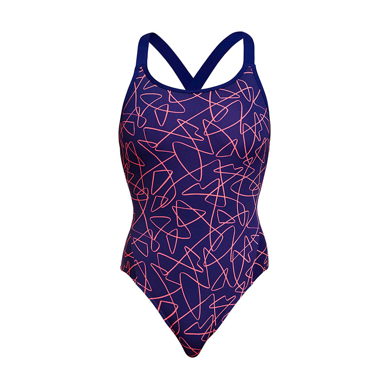 Funkita - Serial Texter - Ladies Eclipse One Piece