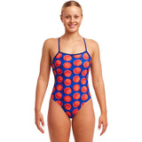 Funkita - Shiny Balls - Ladies Twisted One Piece
