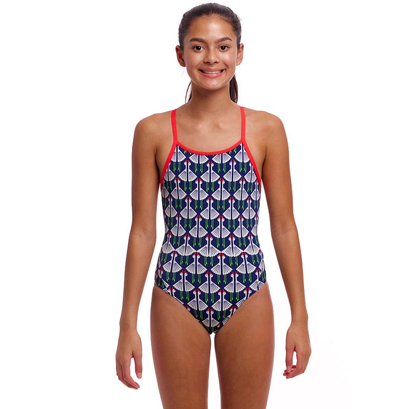 Funkita - Sitting Duck - Girls Eco Diamond Back One Piece
