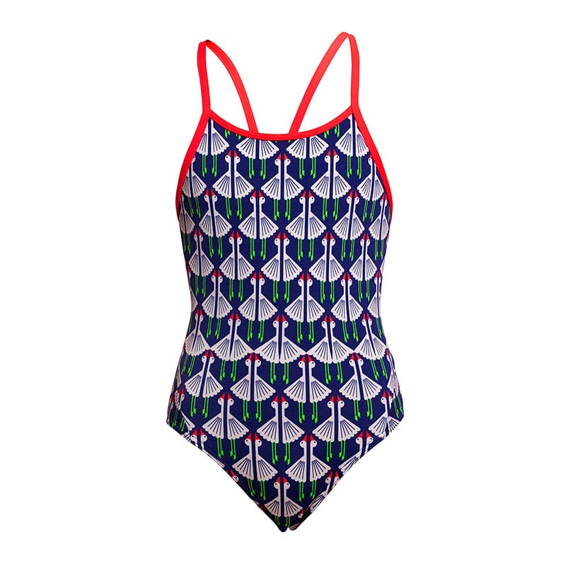 Funkita - Sitting Duck - Girls Eco Diamond Back One Piece