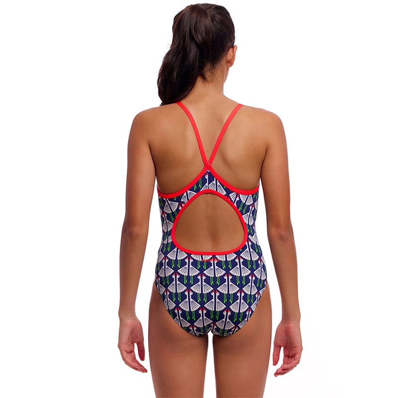 Funkita - Sitting Duck - Girls Eco Diamond Back One Piece
