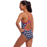 Funkita - Sitting Duck - Girls Eco Diamond Back One Piece