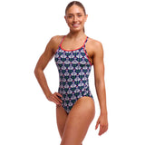 Funkita - Sitting Duck - Ladies Eco Diamond Back One Piece