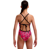 Funkita - Sketchy - Girls Eco Tie Me Tight One Piece