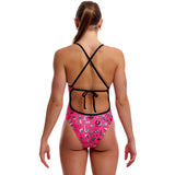 Funkita - Sketchy - Ladies Eco Tie Me Tight One Piece