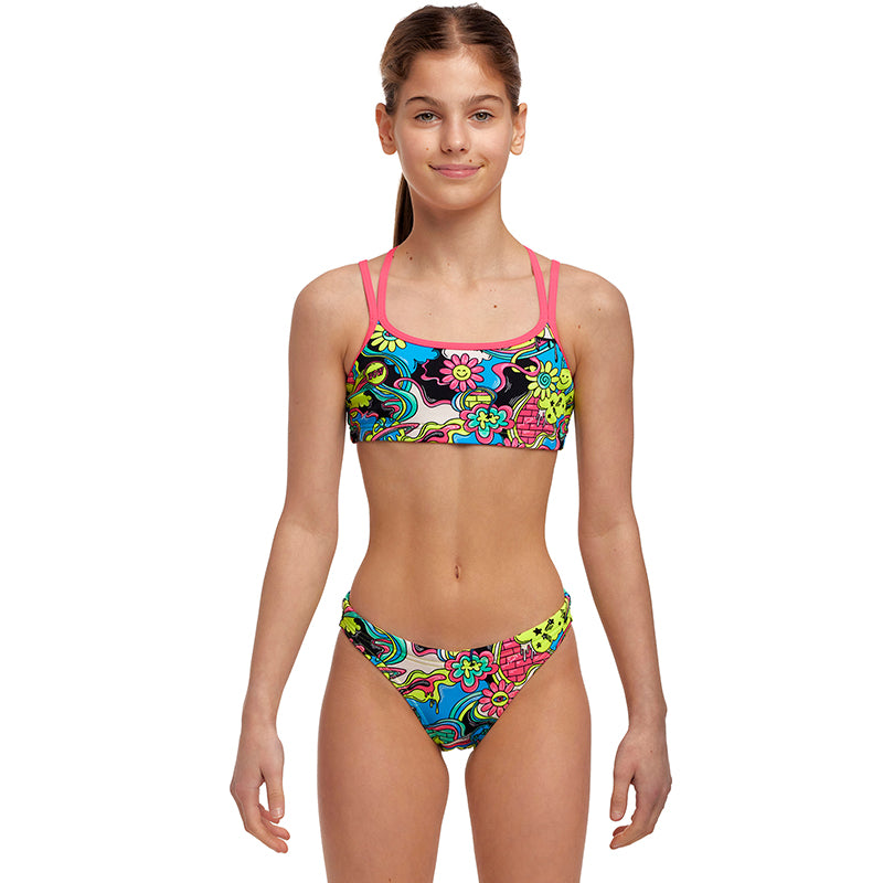 Funkita - Smash Mouth - Girls Criss Cross Two Piece