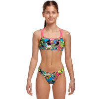 Funkita - Smash Mouth - Girls Criss Cross Two Piece